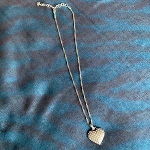 Brighton Heart with Crystals Necklace